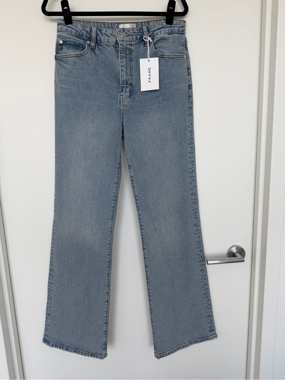 NWT FRAME The Arrow High Rise Bootcut Jeans Dolly Wash Size 29 $278